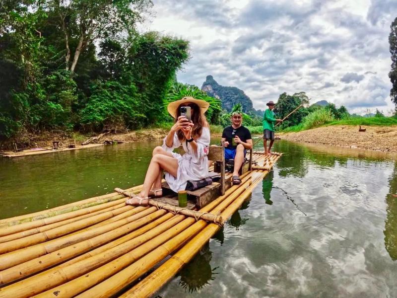 Bamboo Rafting