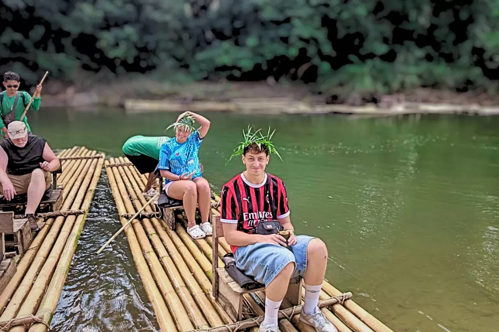Bamboo Rafting – Cruise Through Nature’s Calm